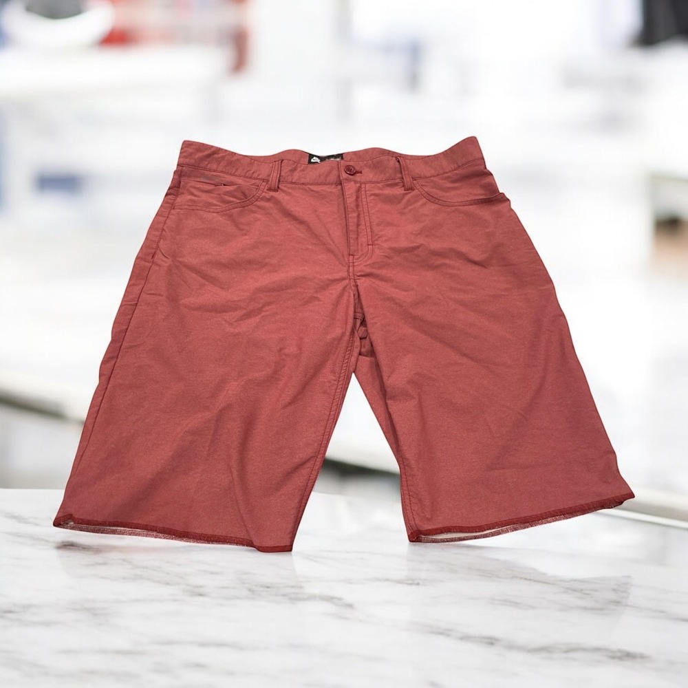 Nike SB Dri-FIT Shorts Mens‎ 36 Heathered Red Skateboarding Casual Activewear